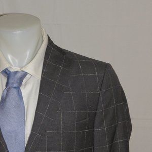 Domenico Vacca Super 130 Two Button Blazer 42R NWT